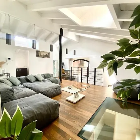 Luxury industrial apt vicino al centro con garage-3